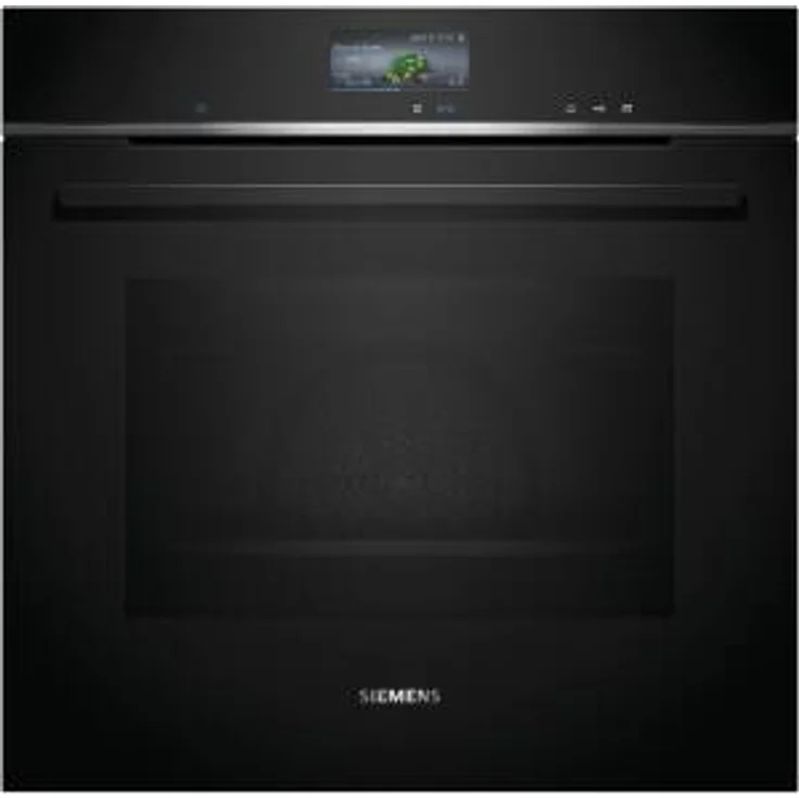 Siemens HR 776 G 1 B1 Backofen mit Dampffunktion, Einbaugerät, Garraum 71 l, Breite 60 cm, edelstahl, schwarz – Bild 1