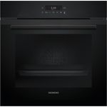 Siemens HB272ABB0 Einbaubackofen, iQ300, Einbaugerät, Garraum 71 l, Breite 60 cm, schwarz