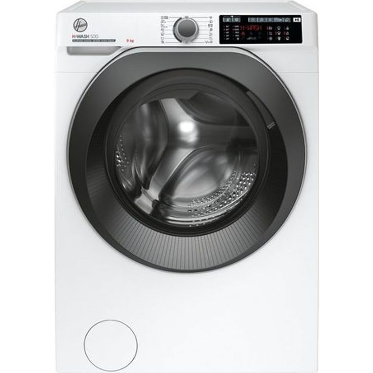 Hoover HW 29AMBS/1-S, Frontlader-Waschmaschine, A, Fassungsvermögen 9 kg, Standgerät, Breite 60 cm, weiß