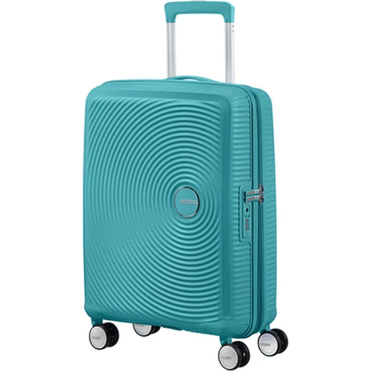 American Tourister Soundbox Spinner 55/20 TSA EXP Turquoise Tonic – Bild 1