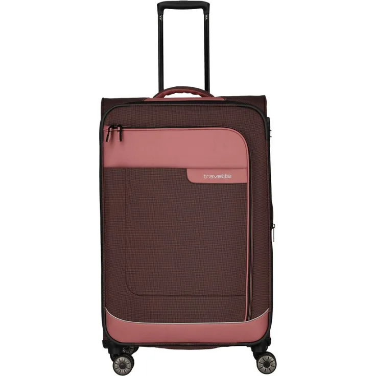 Travelite Viia 4w Trolley L 77 Frühlingsrose, 91 l Volumen