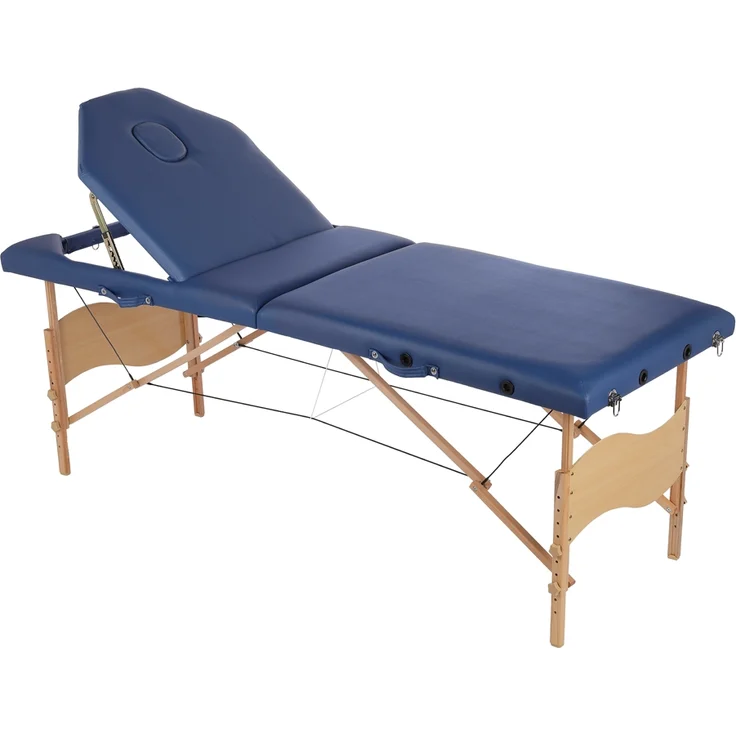 3 Zonen Mobile Massageliege Inkl.Tasche Liege Massagebank Klappbar Blau M01 – Bild 4