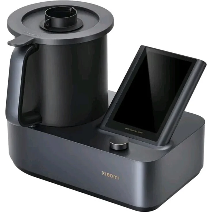 Xiaomi Smart Cooking Küchenmaschine, 1700 Watt, 2,2 Liter, 35 Automatikprogramme, inkl. Dampfgarer, Garkorb, Messbecher, 3D-Induktionsheiztechnologie, schwarz, Serie: MCC01M – Bild 1