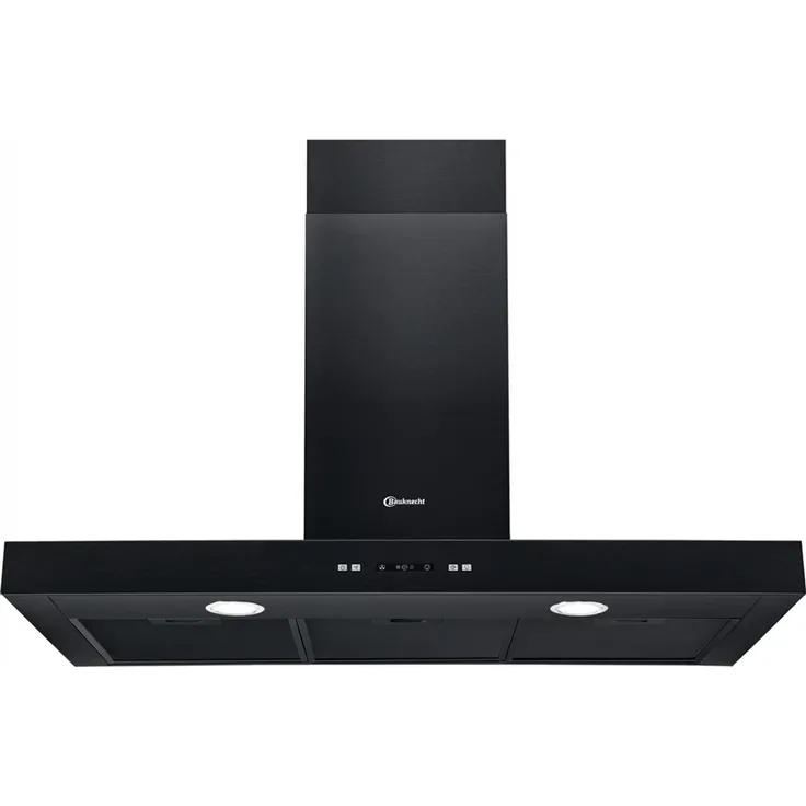 Bauknecht DBIBS93FLLK Wandhaube, Wandmontage, Abluft / Umluft, schwarz
