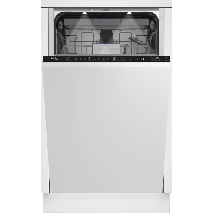 Beko BDIS38040A, Geschirrspüler, C, Geräuschemissionsklasse C, Geräuschemissionen 45 Dezibel