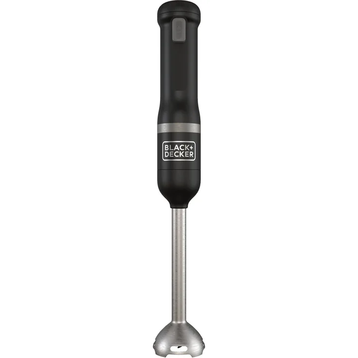 Black & Decker BCKM1012KB Akku-Stabmixer, inkl. Schneebesen, schwarz