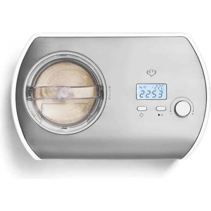 Springlane Eismaschine mit Kompressor inkl. Rezeptheft, 1,2 l, 135 W, Elli – Bild 4