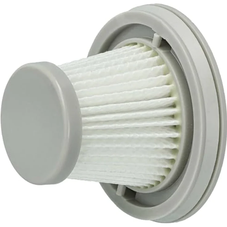 vhbw Filter kompatibel mit Xiaomi Mi Mini SSXCQ01XY, XM210009, BHR4562GL, BHR5156EU Saugroboter - HEPA Partikelfilter in weiß/graue Farbe – Bild 3