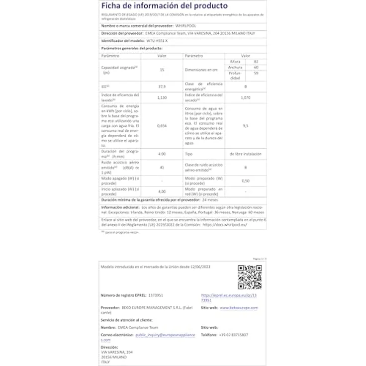 Bauknecht B7U HS51 X, Unterbau-Geschirrspüler 60 cm mit MaxiSpace-Innenraum und PowerClean Pro Technologie – Bild 27