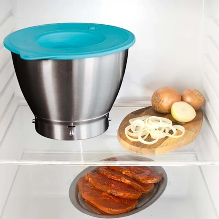 Kenny Professional Profi-Frischhaltedeckel "Überzieher" für Kenwood Chef XL Modelle (Aquamarin) - Optimaler Frischeschutz, kompatibel mit fast allen Kenwood Chef XL Schüsseln – Bild 6