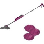 Best Direct® Sprühwischer Tri Xpress Mop® (5-tlg) 3-in1 Bodenwischer mit flexiblem Arm, 0,5 Liter Wassertank - Grau/Lila - Preisvergleich