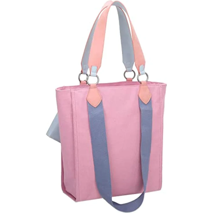 Fritzi aus Preußen Izzy02 Canvas Shopper Tasche, 32 cm, 100% Baumwolle, rosa – Bild 2