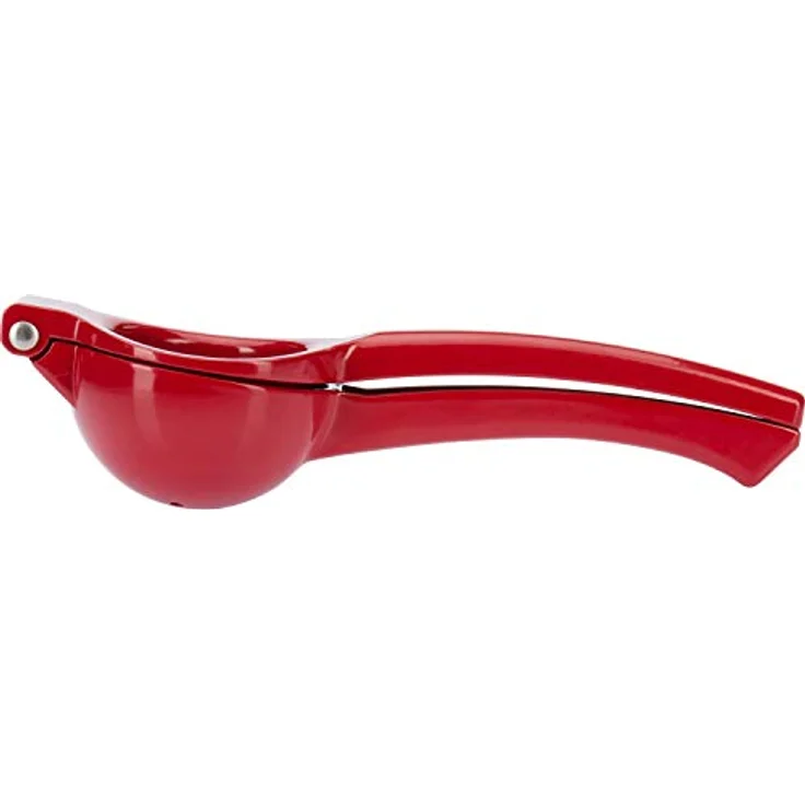 Westmark Zitruspresse mit Zangengriff, Durchmesser: ca. 7 cm, Aluminium, Juicy, Rot, 30952270 – Bild 4