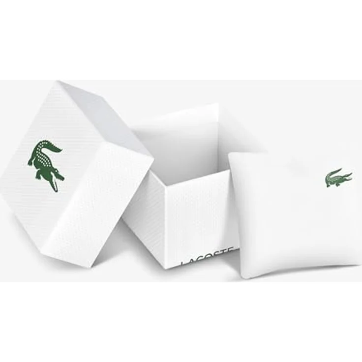 LACOSTE Klassische Uhr 2011374, Armbanduhr mit Edelstahlgehäuse, Schwarz – Bild 5