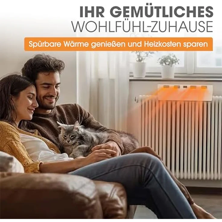 Livington SmartAir Heizverstärker - Heizstrahler - bessere Heizleistung – Bild 8