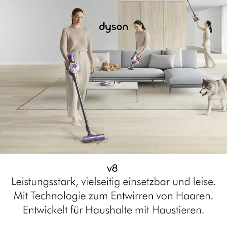 DYSON 492636-01 V8 ADVANCED Akku-Hand-und Stielstaubsauger V8™, 425 W, Beutellos - Preisvergleich – Bild 3