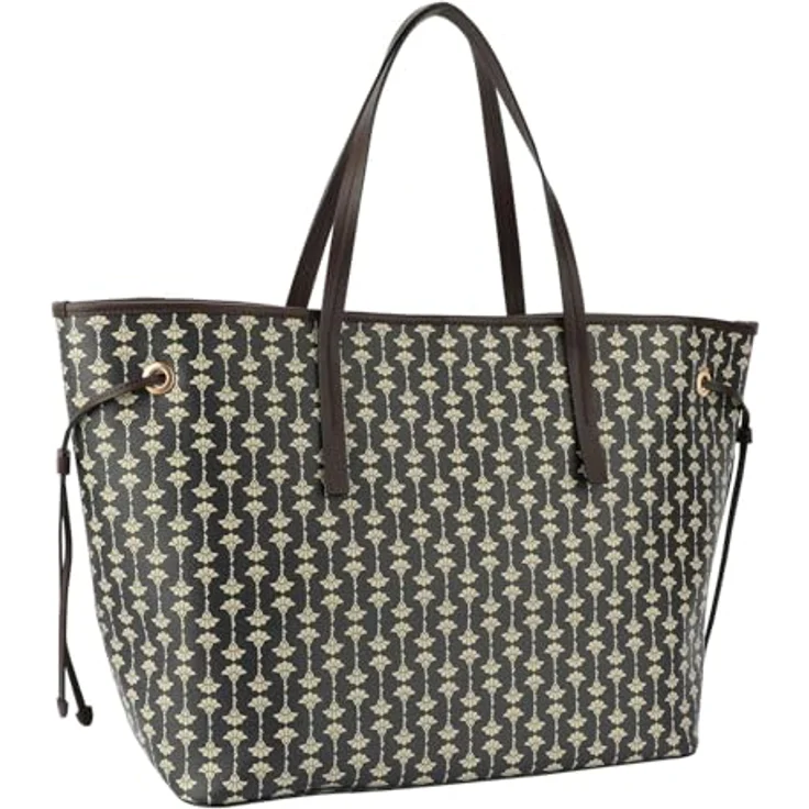 JOOP! Shopper Collana Lara XLHO, Shopper aus genarbtem Kunstleder mit stilvollem Print, Schwarz, 55 x 20 x 33 cm – Bild 3