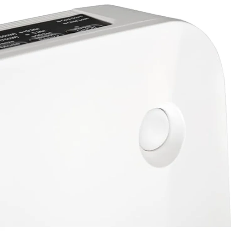 Iris Ohyama, Keramik Heizlüfter / Energiesparende Elektroheizung, Reichweite 90cm, 1500W, Bewegungsmelder für Einsparungen, Timer, Badezimmer, Wohnzimmer - Ceramic Fan Heater JCH-15TD4 - Weiß – Bild 6