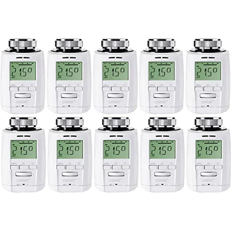 Eurotronic 700083 Comet Plus Heizkörperthermostat elektronisch 8 bis 28 °C