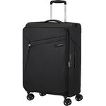 Samsonite Litebeam - Spinner M, Erweiterbar Koffer, 66 cm, 67/73 L, Schwarz (Black)
