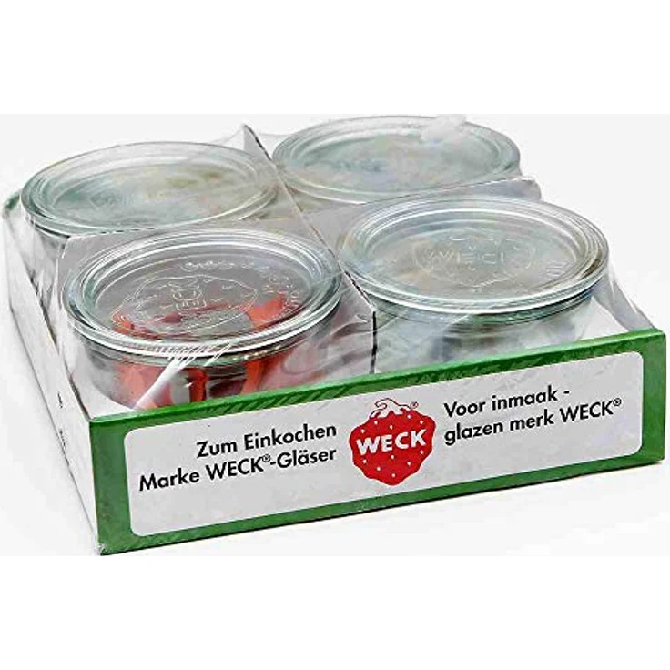Weck Sturzglas 0,25 l 4 Stück  – Bild 2