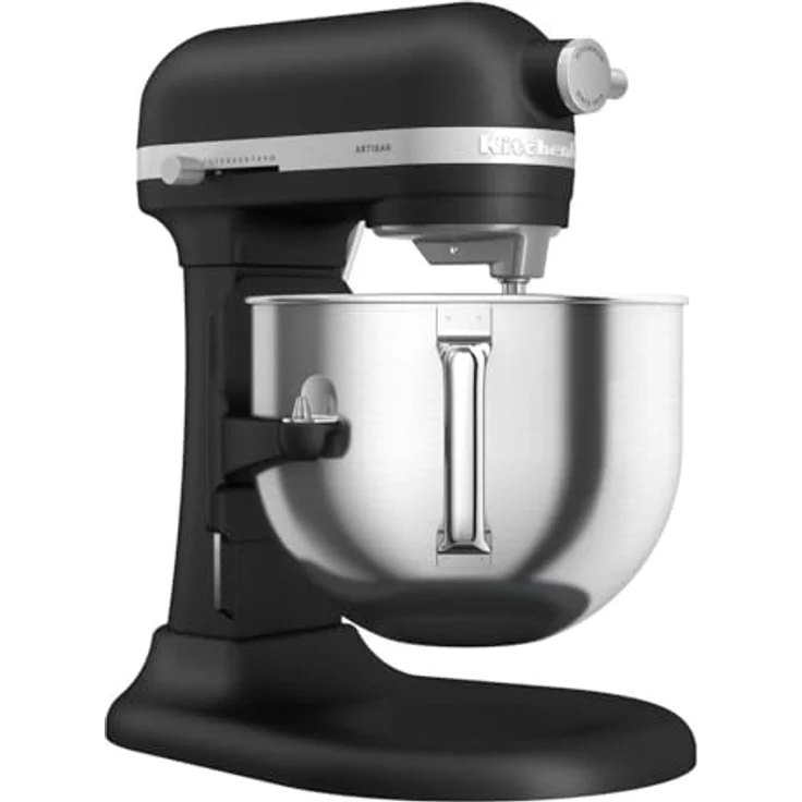 KitchenAid Küchenmaschine 5KSM70SHXEBK, 375 W, 6,6 l Schüssel - Leistungsstarke Küchenmaschine in neuem Design, knetet 3,9 kg Brotteig – Bild 3