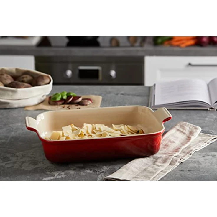 Le Creuset Tradition, Auflaufform, Rot – Bild 2