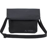 VAUDE Heka II Crossbody Bag, Umhängetasche mit Volumenerweiterung, Schwarz