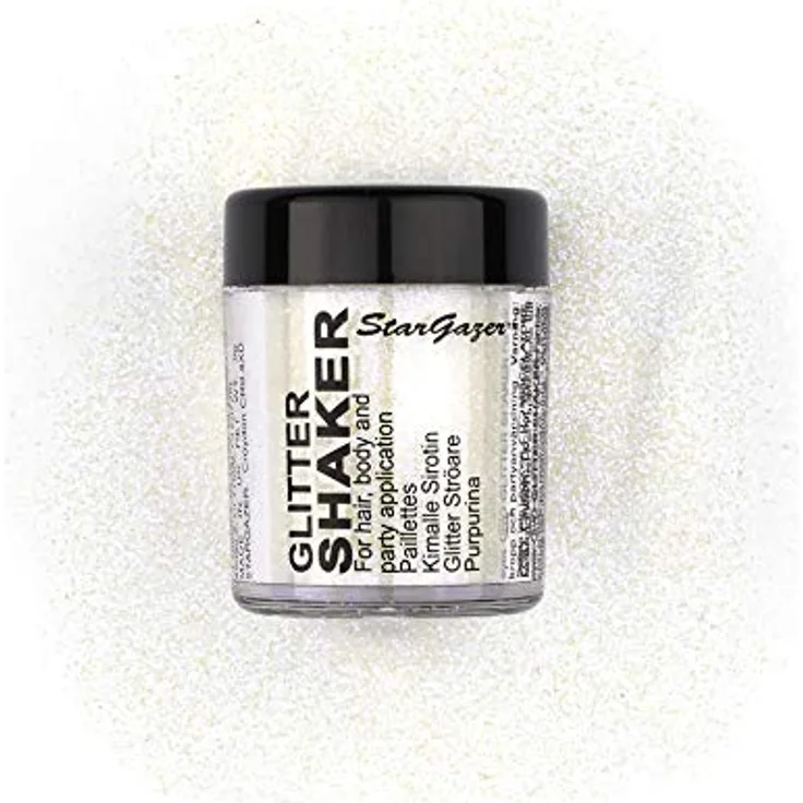 Stargazer Glitter Shaker Weiß