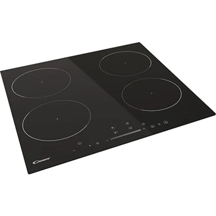 Candy Idea CIS642SCTT/1, 59 cm Induktionskochfeld mit 4 Brennern, schwarzer Glas-Keramik-Oberfläche, Touch-Panel und digitalem Timer – Bild 3