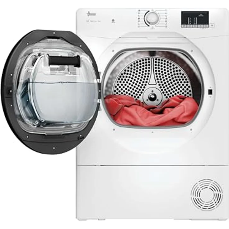 Hoover H-DRY 350 Wäschetrockner, 8 kg, Wärmepumpe, freistehend, WLAN- + BLE-Steuerung, 16 Programme, weiß - HR EH8N2DBE-S – Bild 2