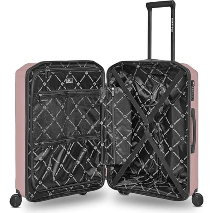 SMARTBOX Hartschalen Koffer-Set 3-teilig, robustes Polypropylen, 4-Doppelrollen & TSA-Schloss, ideal für Damen & Herren (Edition 02) – Bild 5