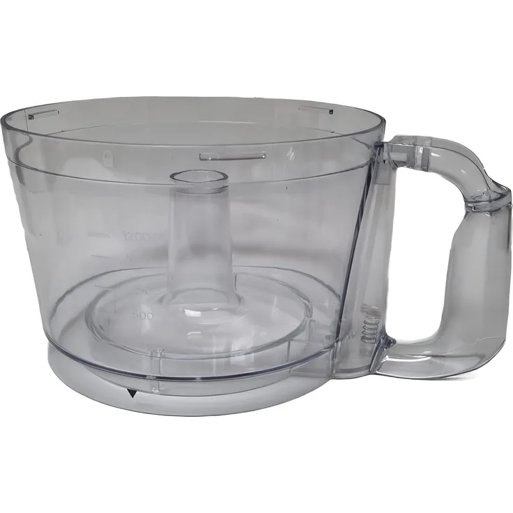 TurboTronic Ersatzbehälter für Küchenmaschine TT-FP800, transparent