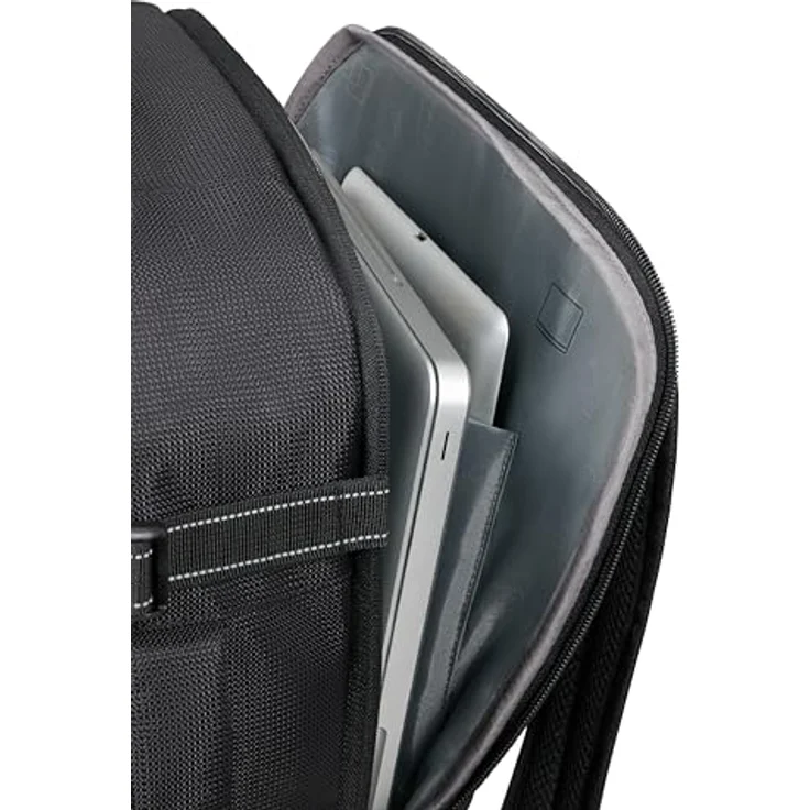 American Tourister Take2Cabin Rucksack, 40 cm, schwarz, 100% Polyester, 30 x 20 x 40 cm – Bild 6