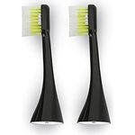 Silk`n ToothWave Aufsteckbürsten, Schwarz, Extra Soft/Small, 2 Stück