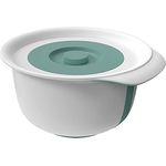 Rotho 1043305092 Fresh 2er-Set Schüssel 1.2l + 4l mit Deckel, Kunststoff