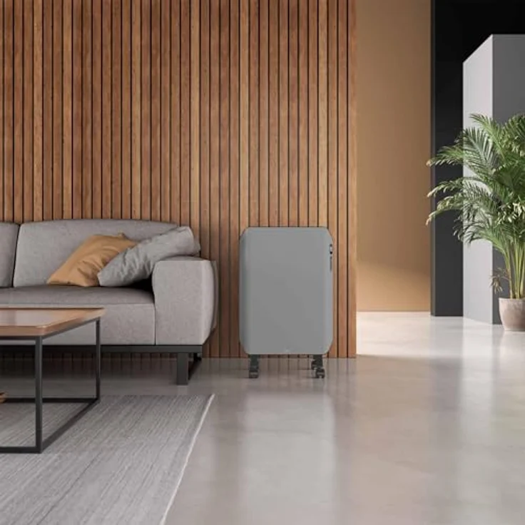 Duux Edge Oil, ölfreier Radiator mit 2000 Watt Heizleistung, grau – Bild 10