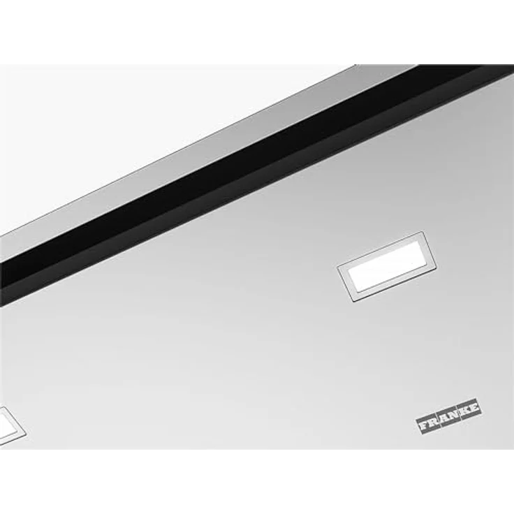 Franke FCMA90CWHGA, Dunstabzugshaube mit hohem Luftdurchsatz von 400 m³/h, Energieeffizienzklasse A, 59 dB, Weiß – Bild 2