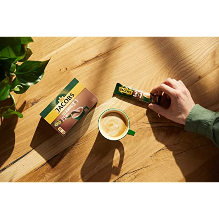 Jacobs Kaffeespezialitäten 3 in 1, 120 Sticks mit Instant Kaffee, 12 x 10 Getränke – Bild 4