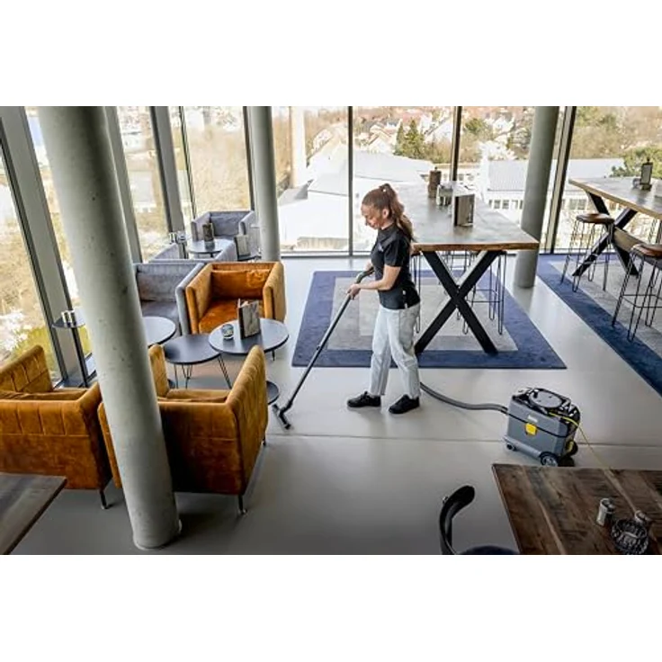 Kärcher T 15/1 ADV HEPA Trockensauger, Vakuum 18 kPa, 585 Watt, 15 Liter Behälter, inkl. Zubehör, HEPA 14-Filter – Bild 5