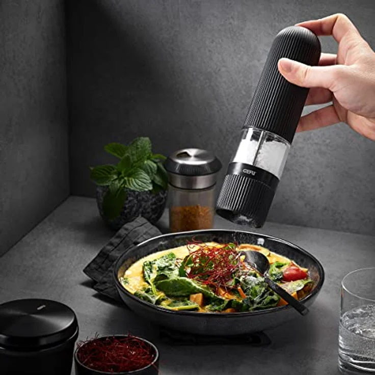 GEFU Salz- Oder Pfeffermühle Spezia, Elektrisch – Bild 2