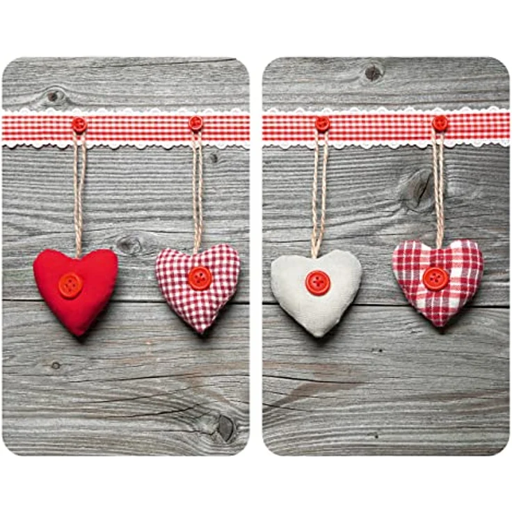 Wenko Herdabdeckplatte, Breite 52 cm, gehärtetes Glas – Bild 2