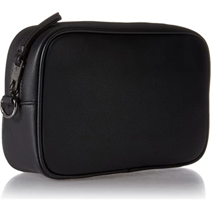 ARMANI EXCHANGE Umhängetasche Herren Kosmetiktasche Synthetisch BEAUTY CASE, Einfarbiger Kulturbeutel mit Brand Logo, schwarz – Bild 4
