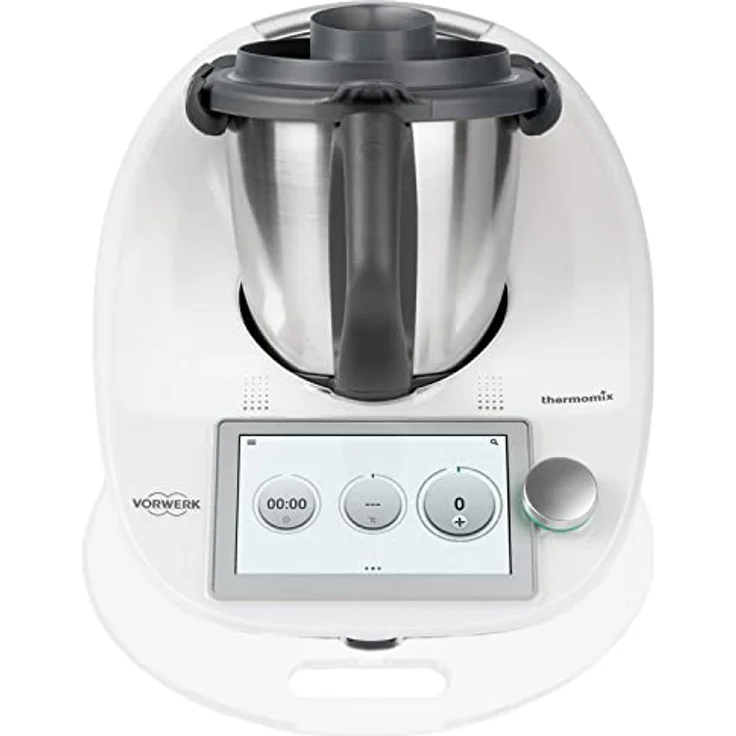 Acryl Gleitbrett | transparent | 36x28cm für Thermomix TM5 TM6 TM31 und viele Küchengeräte | Griff und hochwertige Teflongleiter für müheloses Verschieben sowie Gummifüße für festen Stand – Bild 1