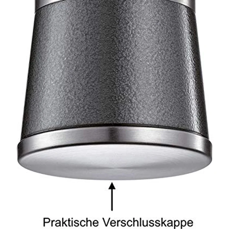 cilio Gewürzmühle BRINDISI 14 cm, Pfeffer-/Salzmühle, Keramikmahlwerk anthrazit, 613407 – Bild 2