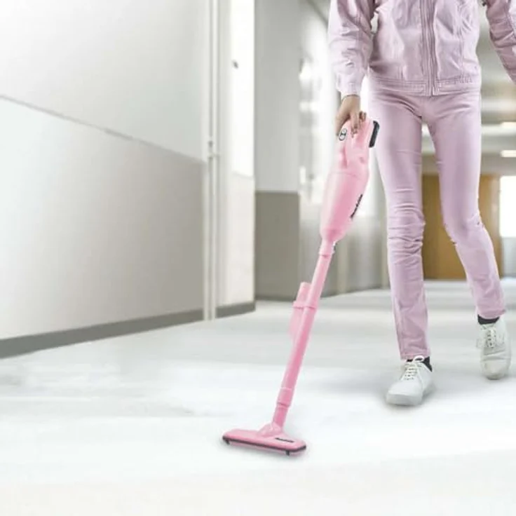 Makita Akku-Stielstaubsauger CL108FDSAP - Pink, beutellos – Bild 4