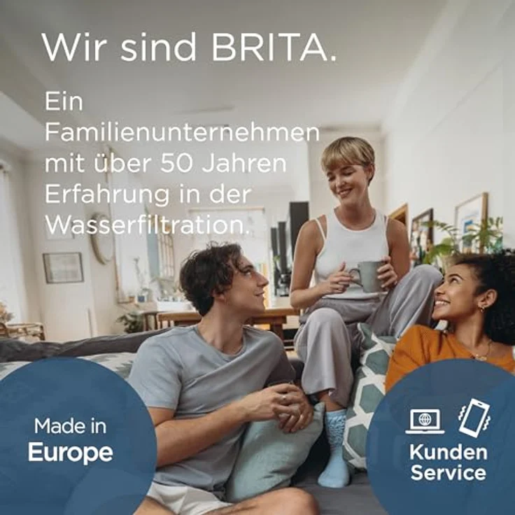 BRITA Wasserfilter Kanne Style Essential, spülmaschinengeeignet, inkl. 12x BRITA MAXTRA PRO, für bis zu 150 L frisches Wasser – Bild 9