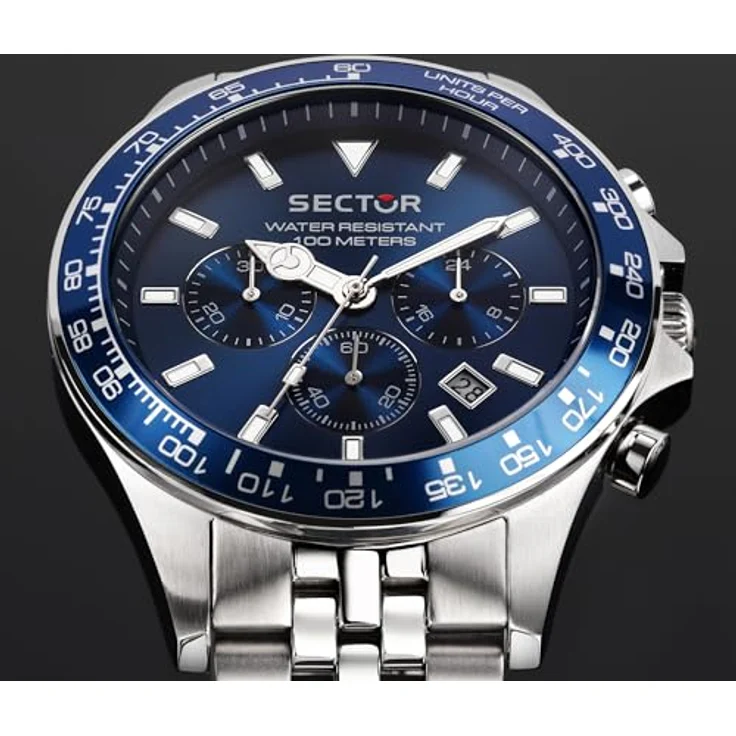 Sector R3273661032 Serie 230 Chronograph 43mm 10ATM – Bild 6