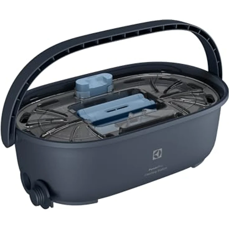 Electrolux PowerPro Reinigungsstation EPPCS2, für Akku-Staubsauger Serie 700 und 800, mit zwei Wassertanks und Press-Drop-Funktion – Bild 1
