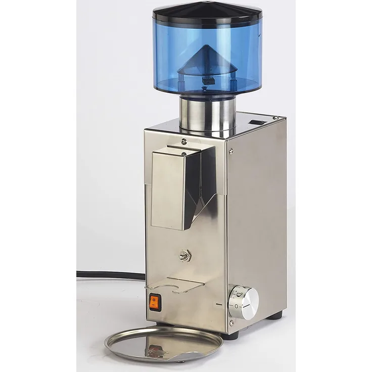 Bezzera BB005 Kaffeemühle mit Timer, Edelstahl matt